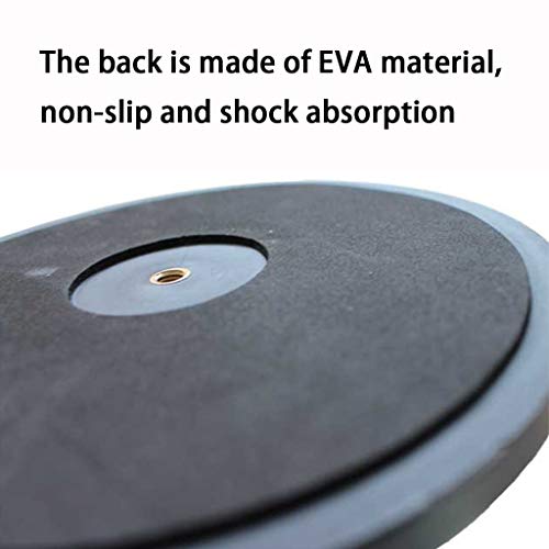 QLTY 8 "Domme Drum Pad Set Met Verstelbare Stand En Drum Sticks, percussie Pads, drum Practice Pads, geschikt voor beginners en kinderen - Image 8