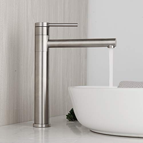 Mitigeur de lavabo rotatif noir pour simplifier la routine familiale