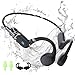 HIFI WALKER Auriculares Conduccion Osea, MP3 Acuaticos para Natacion IPX8, Cascos Bluetooth 5.3, Memoria 32G integrada, Auriculares Deportivos Impermeables para natación para Ejercicios al Aire