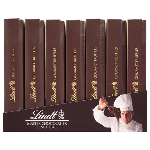 Lindt Gourmet Truffles Chocolate Candy Truffles Gift Box, Assorted Chocolate Truffles, 2.8 oz.: Assorted 6.8 Ounce (Pack of 2)