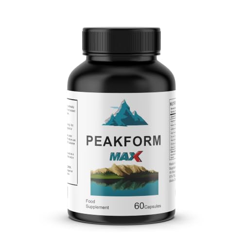 PEAKFORM MAX Advanced Weight Management Formula 60 Vegan Capsules Food Supplement for Adults Diet Support Healthy Lifestyle & Fitness Routine Made in UK