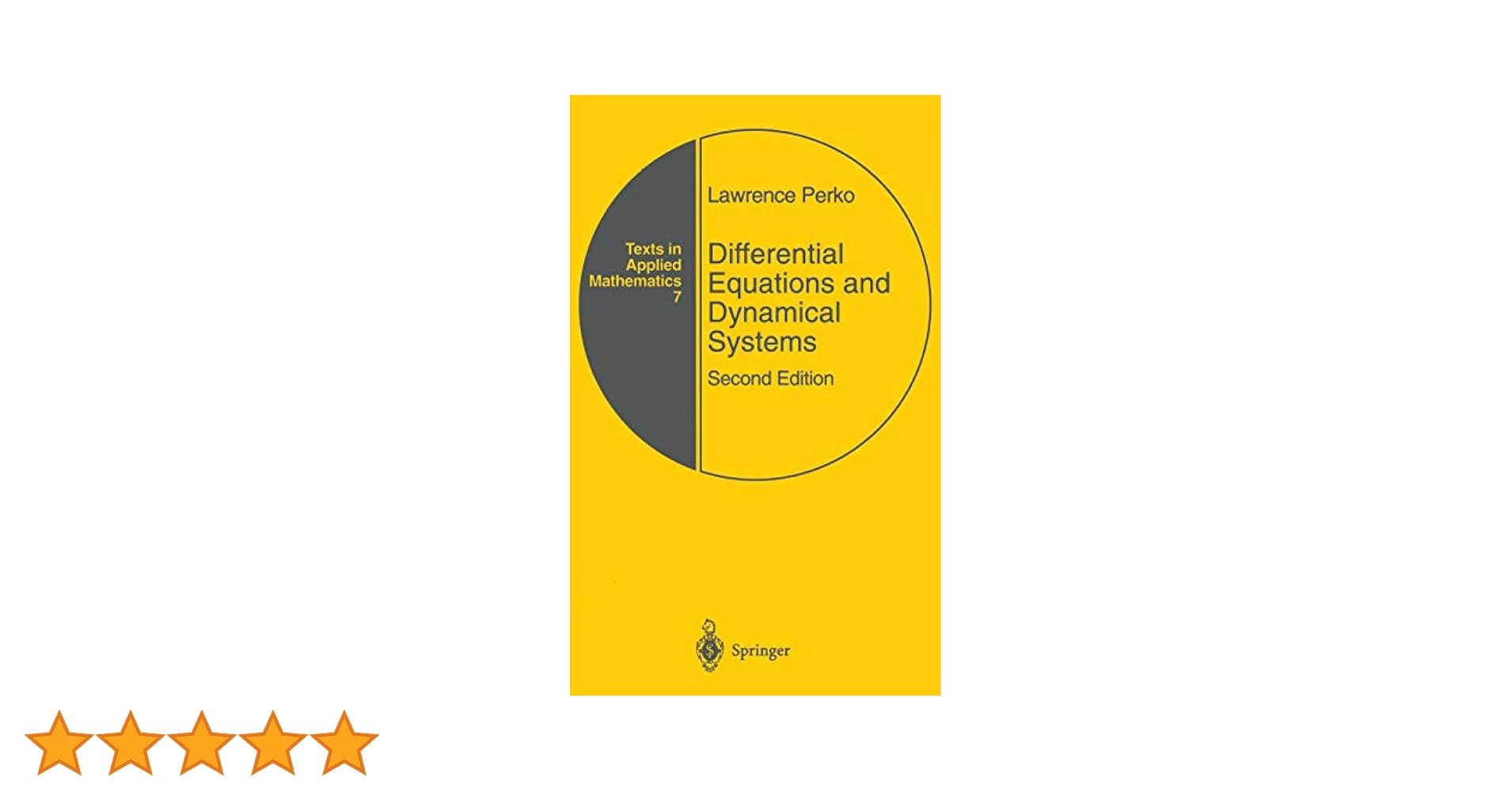 Differential Equations and Dynamical Systems (Texts in
