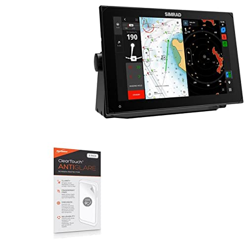 BoxWave Screen Protector Compatible with Simrad NSX 3012 - ClearTouch Anti-Glare (2-Pack), Anti-Fingerprint Matte Film Skin