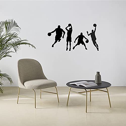 Vinilo decorativo silueta jugador de baloncesto Fencosyn miniatura 2