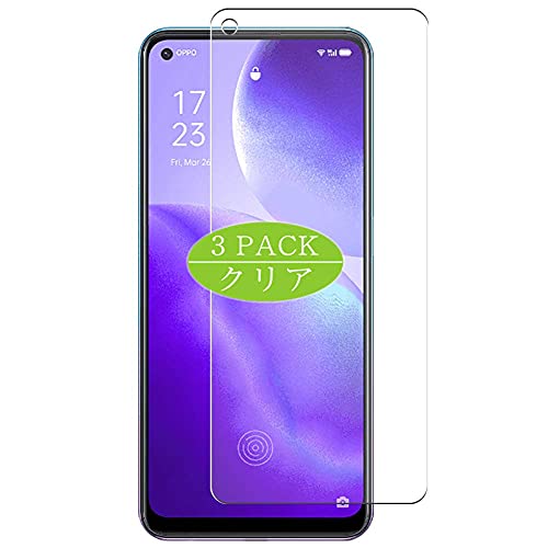 VacFun 3 Piezas Protector de Pantalla, compatible con OPPO Reno5 Z, Screen Protector Película Protectora (Not Cristal Templado) NuevaVersión