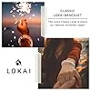 Lokai-Classic-Bracelet Lokai Beaded Bracelets for Women & Men, Classic Clear Style - Mental Health Awareness Bracelet Encourages Mental Wellness Slides-On for Comfortable Fit - Silicone Stretch Bead Bracelet Jewelry