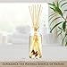 Urban Naturals Bay Rum & Sandalwood Reed Diffuser Scent Sticks Gift Set | Powdery Bay Rum, Sandalwood, Earthy Patchouli & Musk | A Bold, Spicy, Masculine Scent | Smells Like an Old Time Barber Shop
