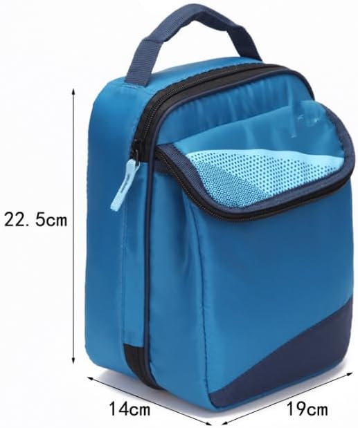 Miniatura 2 de Figura 1 en rojo/bolsa de almuerzo Bolsa de enfriamiento conveniente bolsa de aislamiento resistente al desgaste, accesorios de almuerzo de