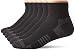 Produktbild Amazon Essentials 6-Pack Peformance Cotton Cushioned Ankle athletic-socks, schwarz, Shoe: 6-12