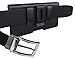 Meilib Belt Case for iPhone 12, 12 Pro, 11 Pro, iPhone Xs, X, 10 Cell Phone Belt Holster Case with Belt Clip, ID Card Holder Carrying Pouch Cover (Fits Apple 12, 12 Pro with Otterbox Commuter Case)