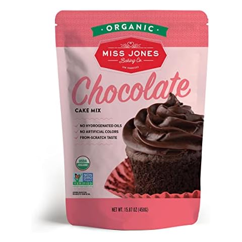 Miss Jones Baking Organic Chocolate Cake Mix Cover