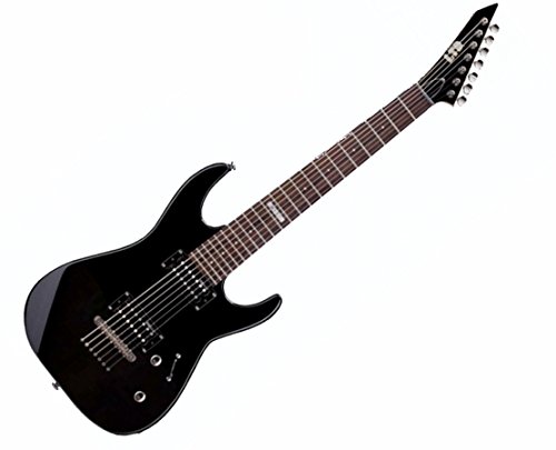ESP LTD M-17 7-String Electric Guitar, Black : Amazon.com.au