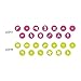 LUCY CLAY LC Disk 14 for Czextruder Pottery Ceramic Craft Polymer Clay Fondant Cake 13 Disks for extruder
