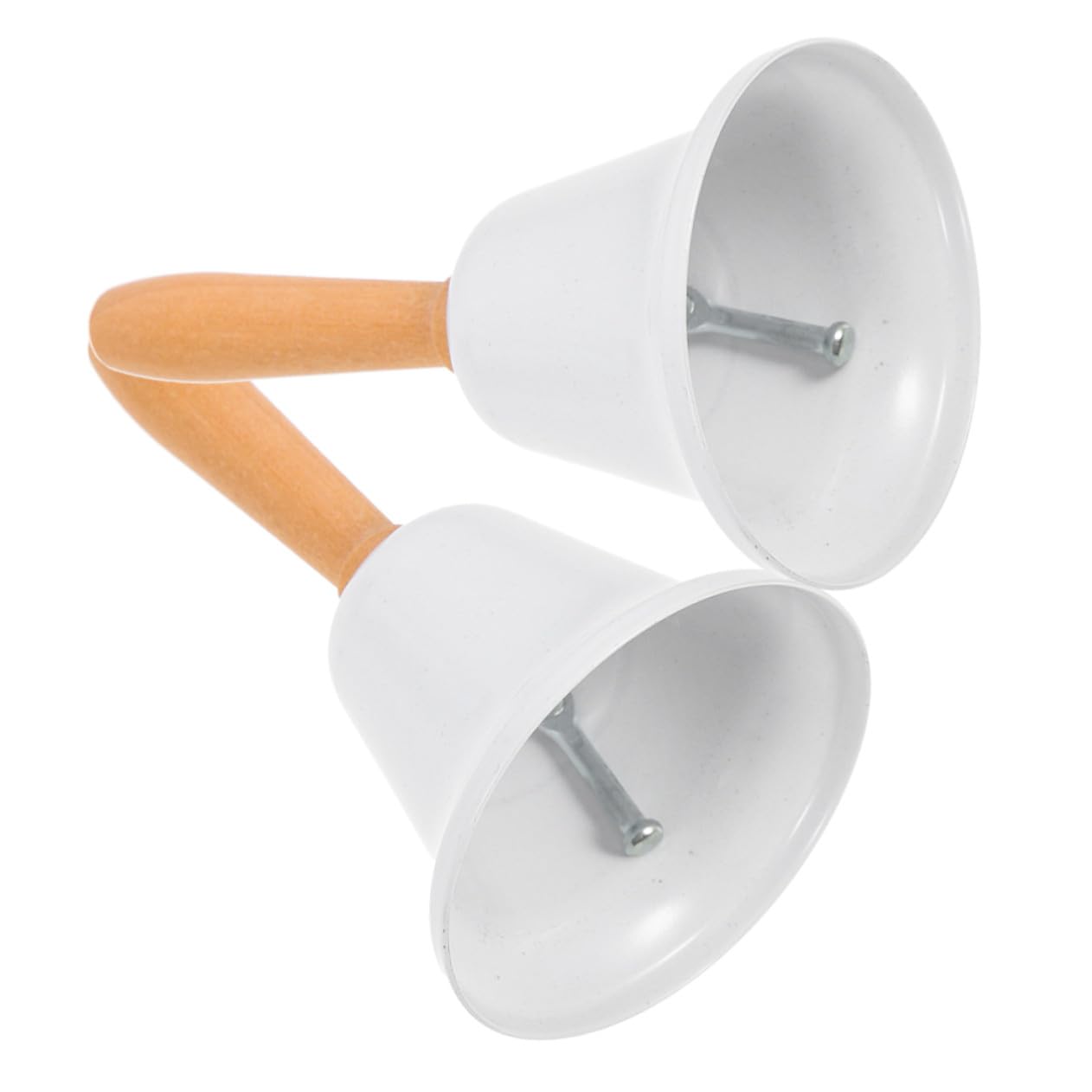 2pcs Metal Iron Bell Christmas Party Bell for Bar Restaurant Hand Call Desktop Restaurant