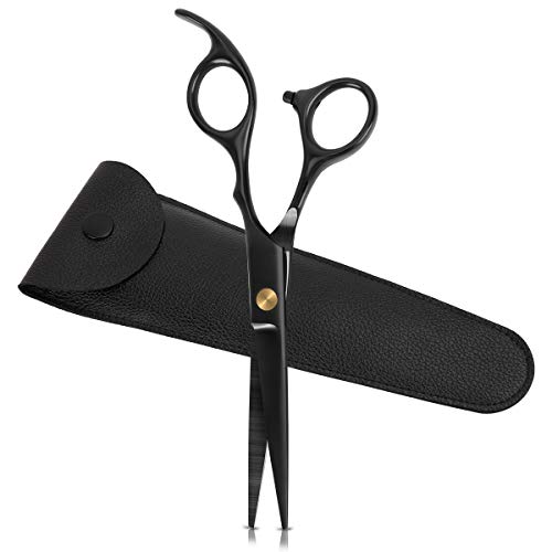 Hair Cutting Scissors Shears,Prefessional Barber Salon Home Sharp Shears for Mustache Haircut Hairdresser