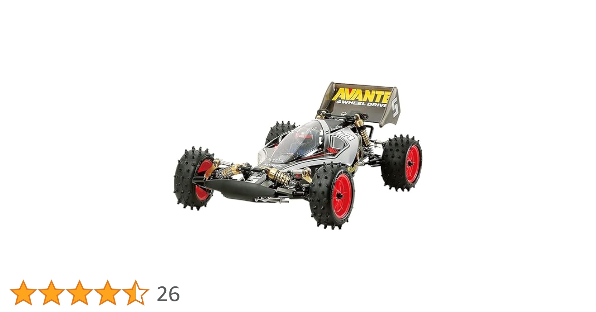 ホビーラジコン TAMIYA AVANTE BLACK SPECIAL 1/10 Tamiya 1/10 Buggy AVANTE 2011 Special Black Limited Edition