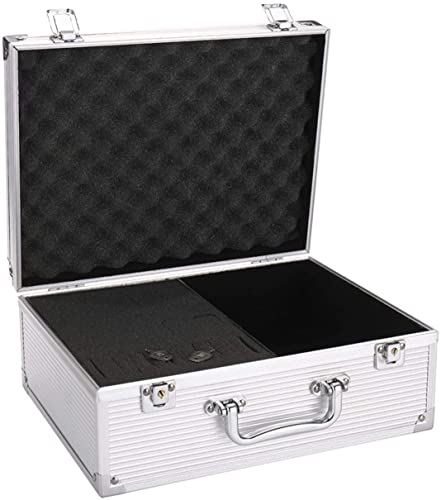 Tattoo Kit Box Case,Tattoo Organizer 12.6' x 9.5' x 5.1' W/Lock Tattooing Machine Carrying...