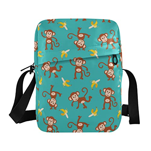 Small Shoulder Messenger Bags Women and Men Mini Adjustable Crossbody Handbag