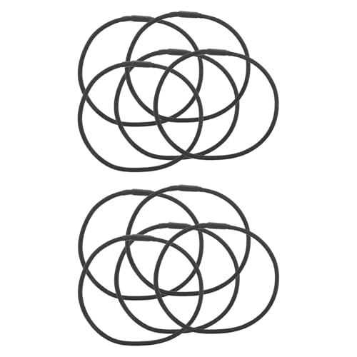 TOGEVAL Supporti Elastici Per Microfono 10 Pezzi in Gomma Robusta Smorzamento Vibrazioni Per Registrazioni Chiare e Compatibilità Ampia in Ambienti Di Studio