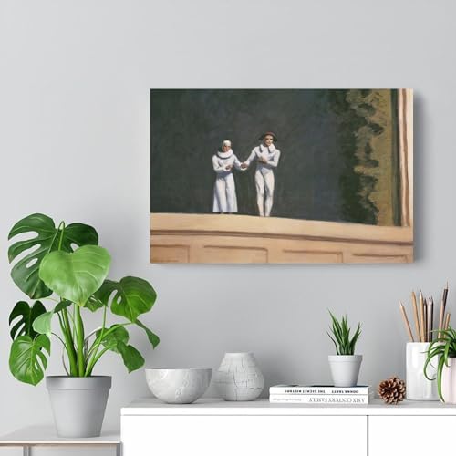 Impression sur toile Edward Hopper décoration murale 20x30 - 4