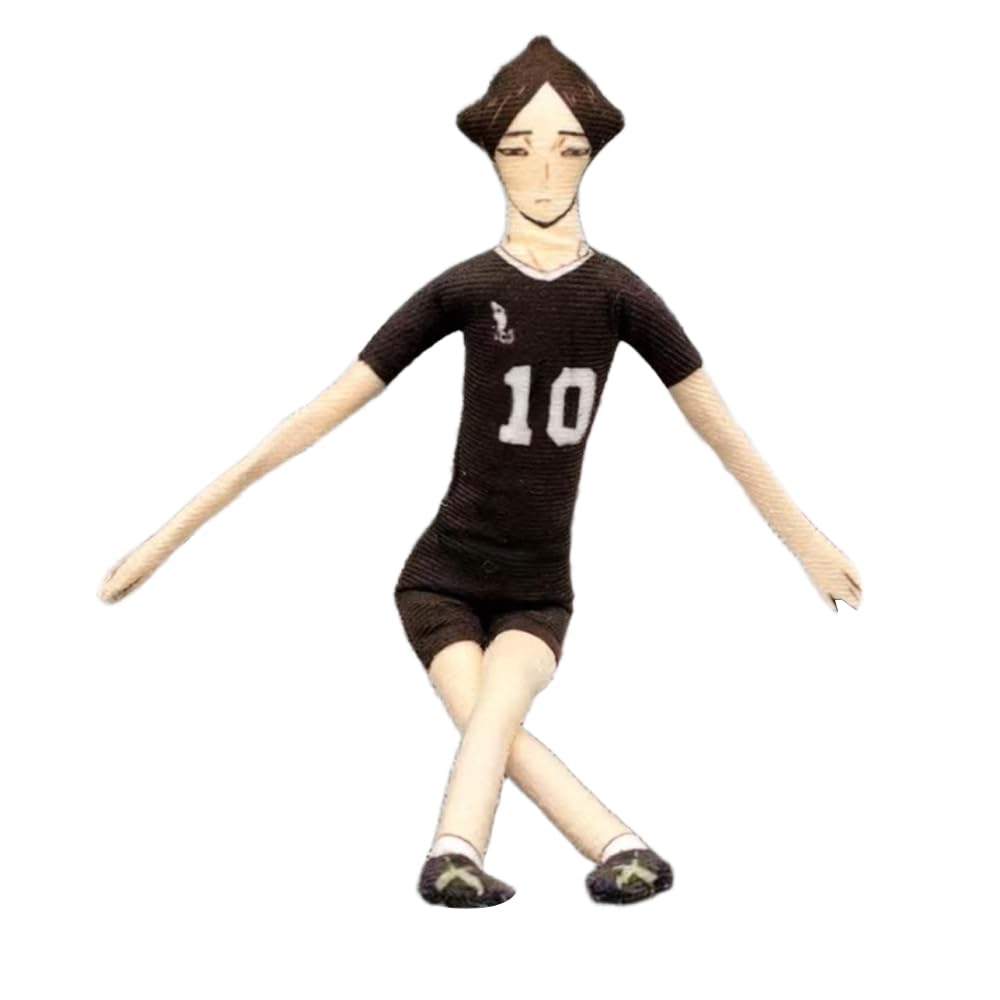 Zhongkaihua Suna Rintaro Plush Action Figure Suna Rintaro Plush Pillow 28CM Twistable Articulated Character Creative Collectible Gift Christmas Decoration for Home Party