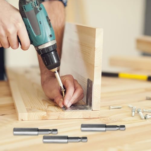 Miniatura 6 de 6 Pcs Porta Puntas Atornillador Magnetico 60 Mm Largo, Porta Puntas Magnetico, Extensión De Punta Magnética Portapuntas De Cambio Rápido Magnéticos Para Taladro Atornillador Inalámbrico
