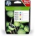 Price comparison product image HP ink cartridge, 903XL, 3HZ51AE, original, cyan / magenta / yellow / black, 825 pages (4 pieces), you get 1 pack of 4 pieces.
