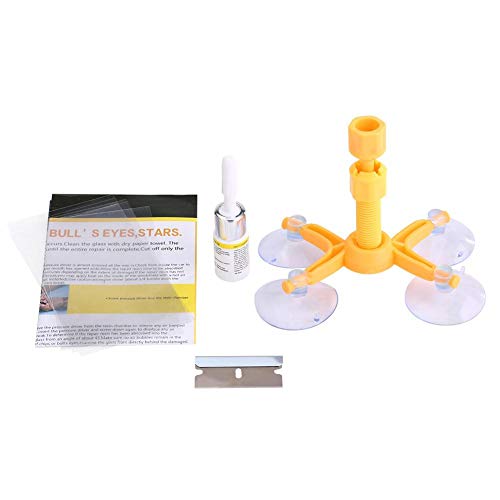 Windshield Repair Kit, Car Windscreen Restore Kit for Big Crack and Broken Star Chip Repairing