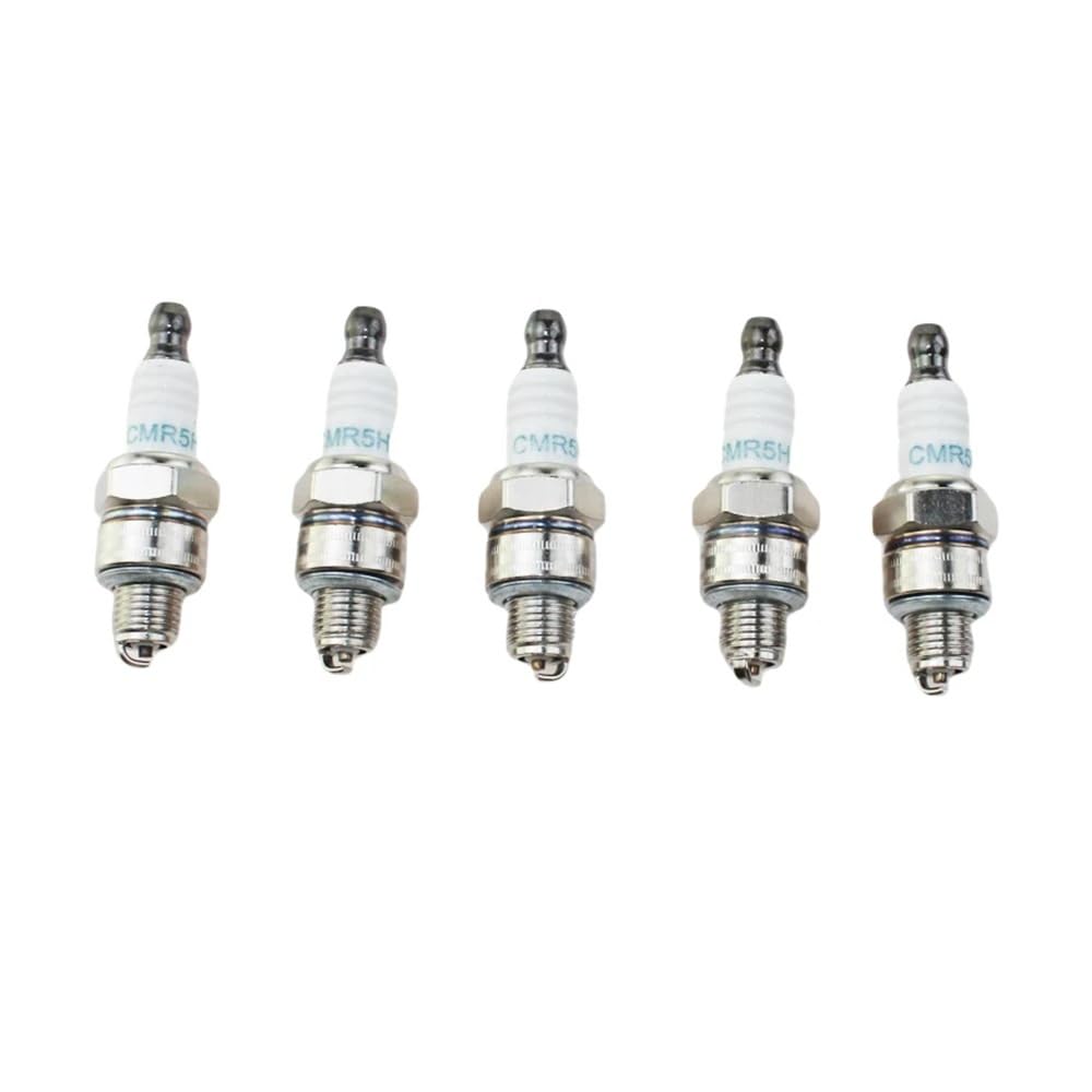 Lot de 5 Bougies d'allumage compatibles avec la débroussailleuse et Le souffleur de Haies 965603040