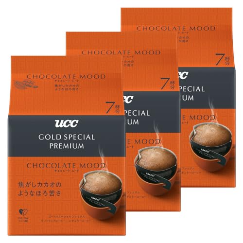 UCC GOLD SPECIAL PREMIUM ドリップコーヒー チョコレートムード 21杯分（7杯×3個)【アイスコーヒー】【焙煎】のサムネイル