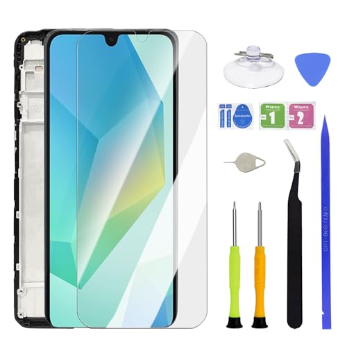 Écran LCD pour Samsung A16 5G pour corriger les lignes noires et vitres brisées
