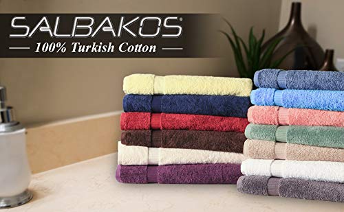 Salbakos Bath Towels Sets Luxury Hotel And Spa Quality Collection (Taupe) #TOP7