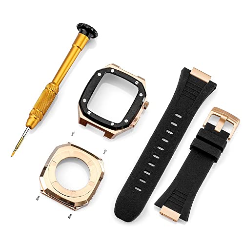 Kit de Mod Apple Watch 41mm antichoc en acier inoxydable durable