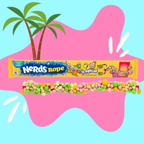 Caramelos Nerds Rope Sabor Tropical 3 Unidades miniatura 3