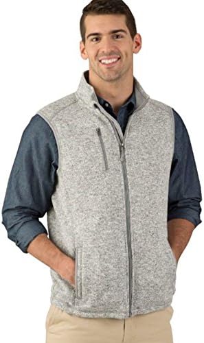 Pacific Heathered Sweater Fleece Vest 