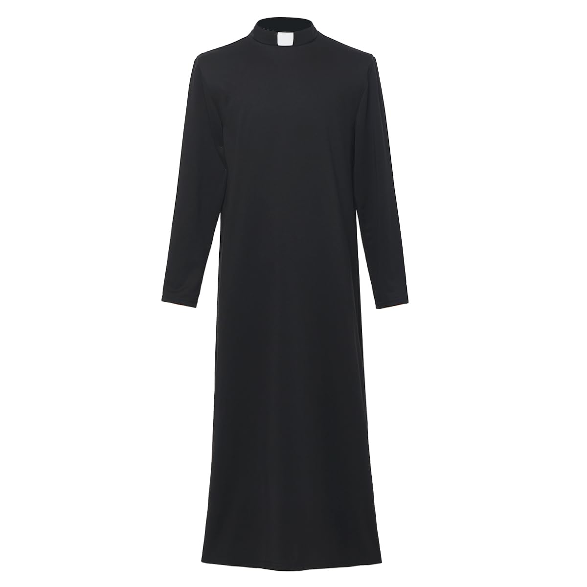 BPURB Prêtre Soutane Toga avec col à onglet, pour homme, clergé, chaire, vétérinaire, prêtre, église