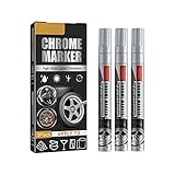 🚗【Langlebige Verbindung】- Unser vielseitiger Marker verfügt über Tinte, die lange hält. Die meisten Oberflächen können Hochglanz-Effekte erzeugen. Seine hochpigmentierte Formel hat eine gute Anti-Ultraviolett-Wirkung, Kratzer, Abriebfestigkeit, gute wasserdichte Leistung und ist nicht leicht zu verblassen. Kinder verwenden es unter der Aufsicht eines Erwachsenen