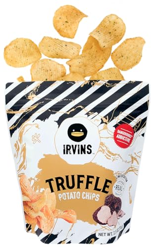 Truffle Potato Chips Crisps | Premium Hand Cooked | Whole Ingredients | 2.5 oz (Pack of 3)