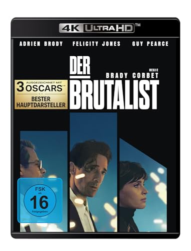 Der Brutalist - 4K UHD [Blu-ray]