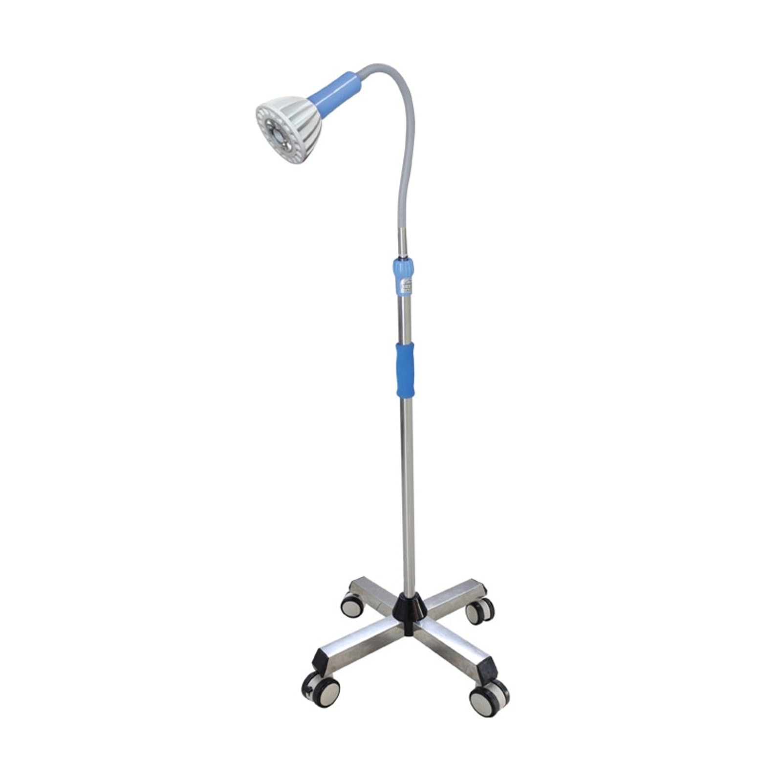 Generico Lampada per Visita chirurgica a LED, Lampada chirurgica Dentale Mobile da 28 W, Base in Acciaio Inossidabile e Altezza Regolabile, Lampada per Visita ambulatoriale