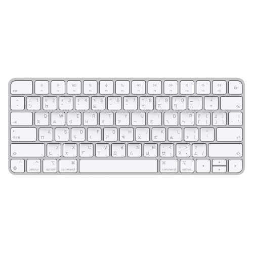 Image of Apple Magic Keyboard: Wireless, Bluetooth, Rechargeable. Works with Mac, iPad, or iPhone; Traditional Chinese (Cangjie & Zhuyin) - White