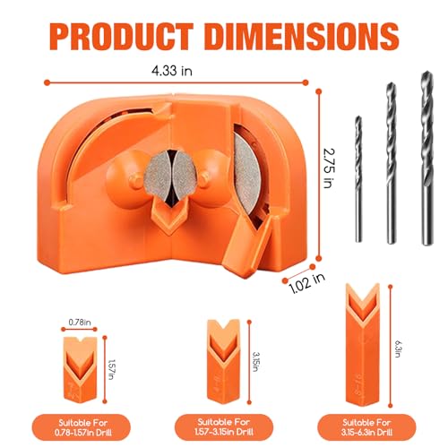 Buxuna Drill-Powered Bit Sharpener