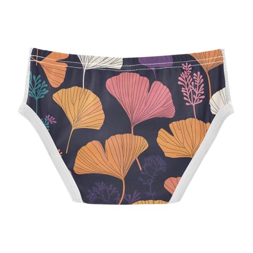 KLL Hand Drawn Ginkgo Baby Boys Comfort Briefs Underwear Cute Children Panties2