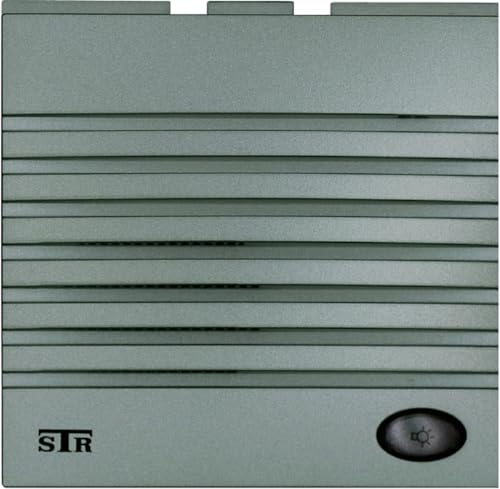 Alpha Communications DTSMT Speaker/Microphone Module - Digital with Bus, Titanium Finish; Use with HT3011 and HT2011 Type S.T.R. 2-Wire Bus Handsets and Digital Style Panel (s)