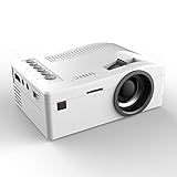 [ALTA resolución del proyector con color verdadero tecnología mejorada] Resolución Soporte de entrada de 1080p. (MAX) Este mini proyector de vídeo cuenta con una alta resolución de 320 * 180 nativo con la última tecnología True Color Luminosidad mejorada ..