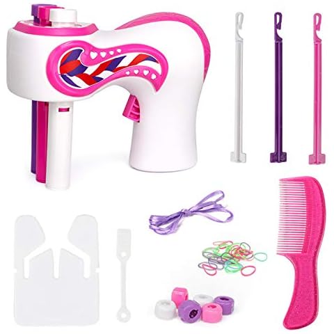 SoeHong Automatic Hair Braider for Women Girls DIY Hairstyle Twist Braiding Electric Tool 3 Strands Weave Roller Machine Cover