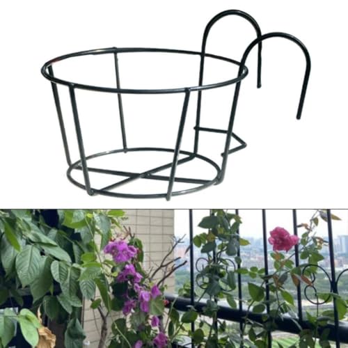 Soportes de balcón para macetas redondas que transforman tu terraza 4