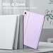 JETech Case for Samsung Galaxy Tab S10 Lite / S10 FE / S9 FE 10.9-Inch with S Pen Holder, Slim Folio Stand Protective Tablet Cover, Multi-Angle Viewing (Lavender)