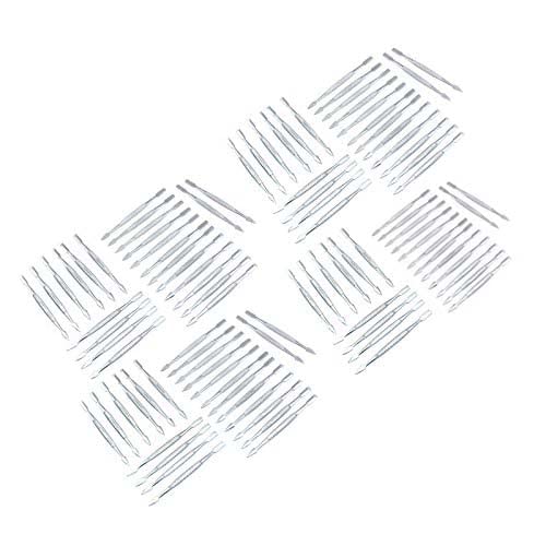 G.S A BIG SET OF100 PCS PROFESSIONAL UPGREAD NAIL CUTICLE PUSHER CHROME PLATED STAINLESS STEEL