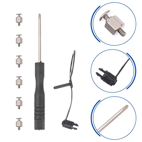 Mobestech Kit De Parafusos M.2 Ssd 1 De Cabeça De Disco De Computador Hexagonal M Substituição Âncor